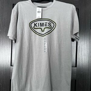 Kimes Light Gray Men's Short Sleeve Tee